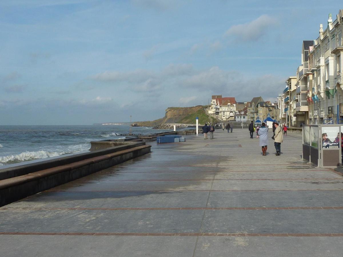 Appartement Wimereux - Opaalkust Met Frontaal Zeezicht 외부 사진